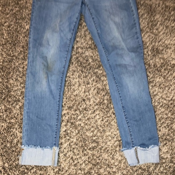 Bundle of 2 Haute Mama Maternity Stylish Blue Jeans - Picture 5 of 12